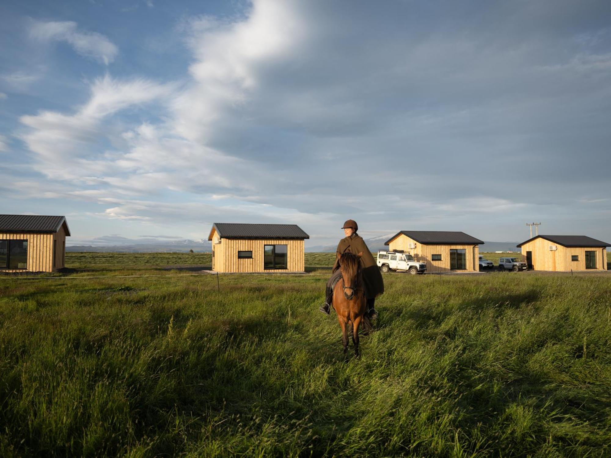 Apartmán Sleeping With The Horses Hvolsvöllur Exteriér fotografie